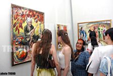 Открылась первая персональная выставка художника Эльнура Расулова
